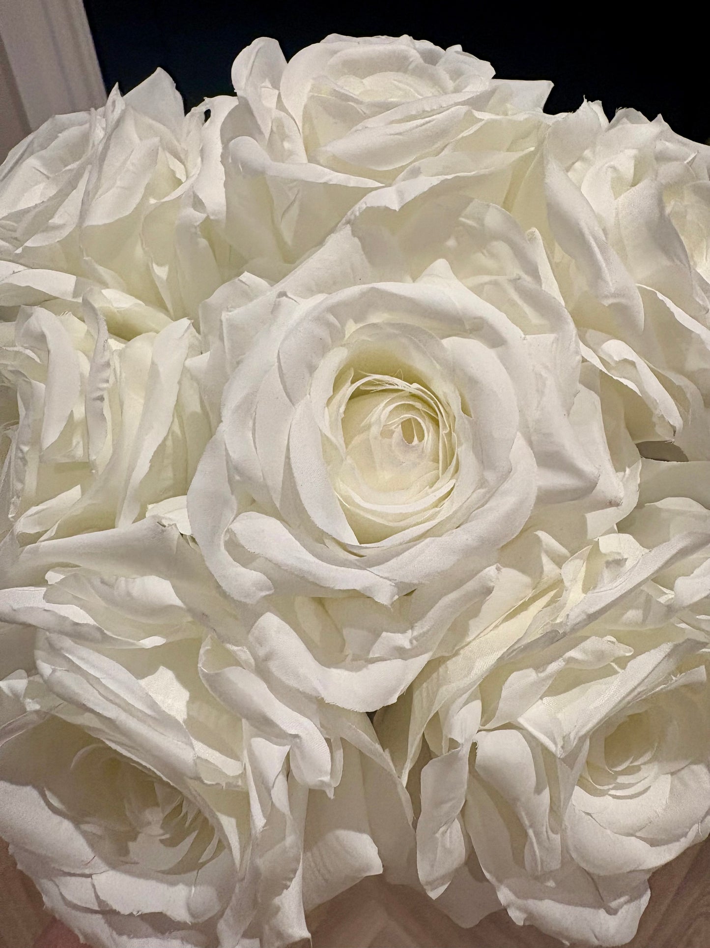 White Rose Bridal Bouquet