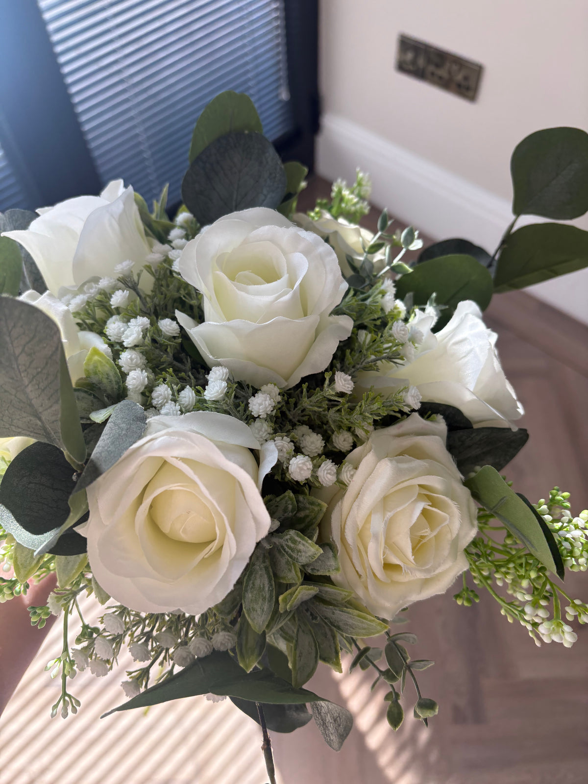 Buttonholes and Toss Bouquet