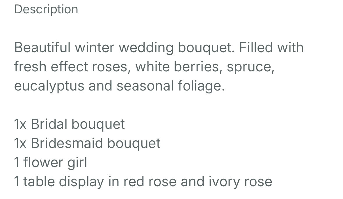 Bridal Bundle