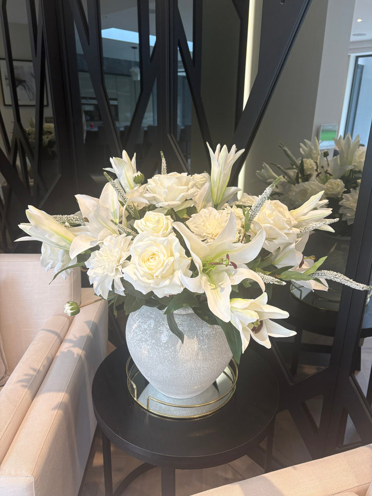 Luxury faux floral arrangement