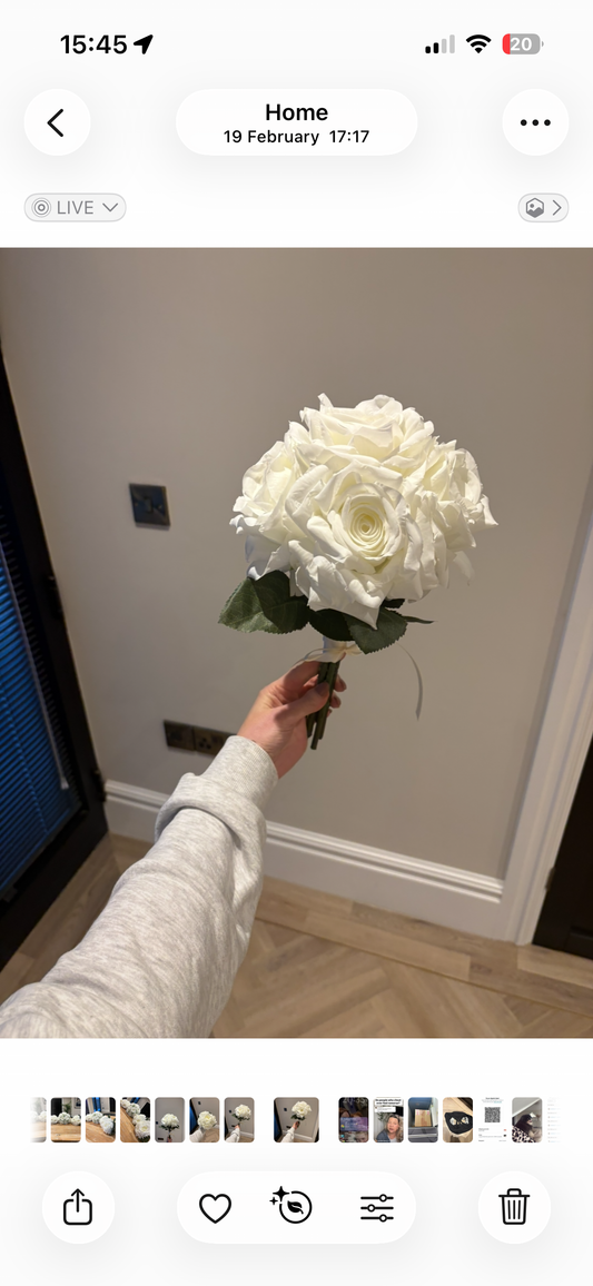 5 Rose Bridesmaid Bouquet