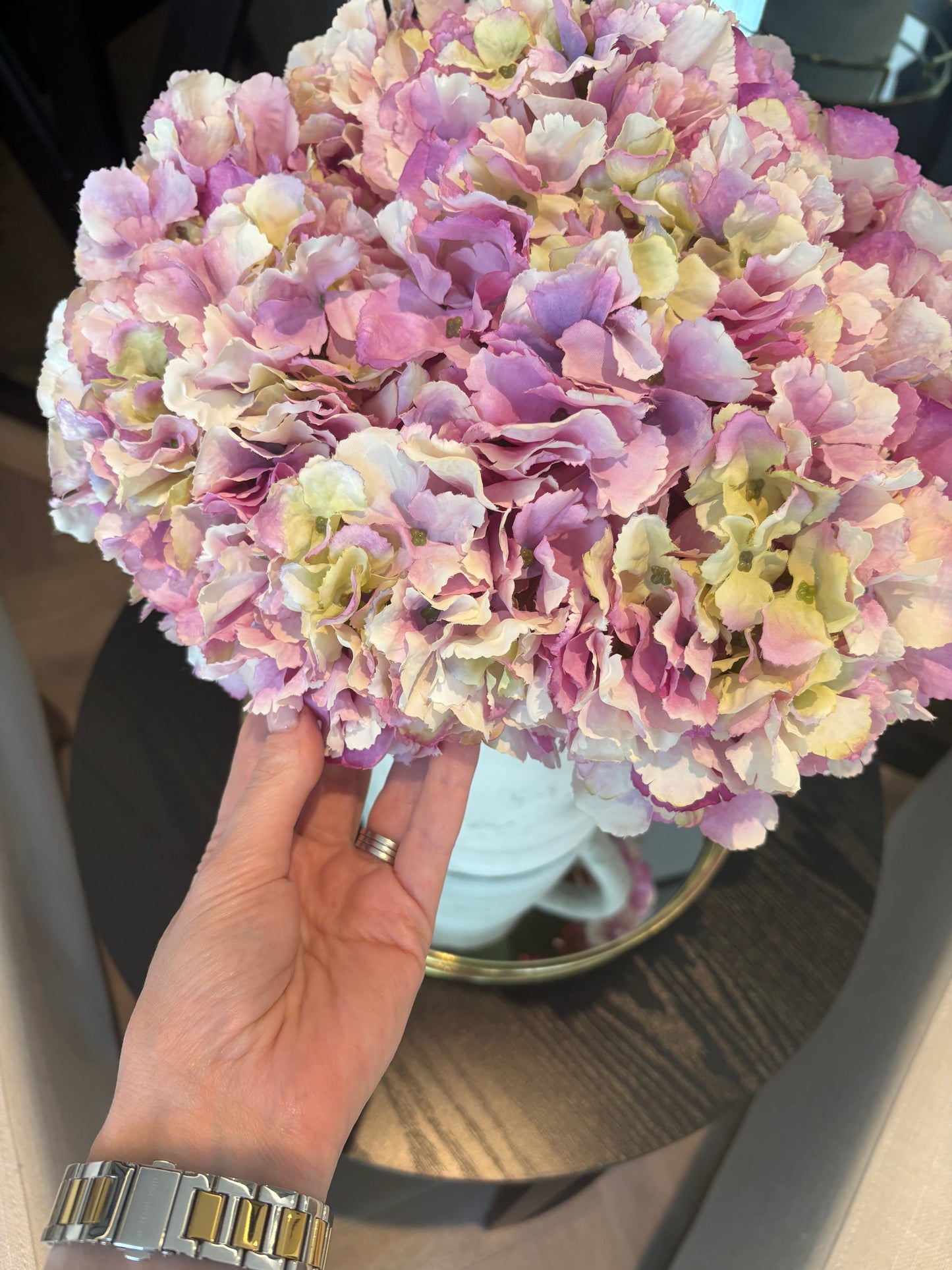 French Hydrangea Vase