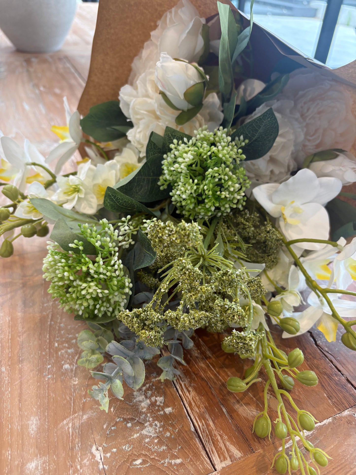 Ivory Peony Bouquet