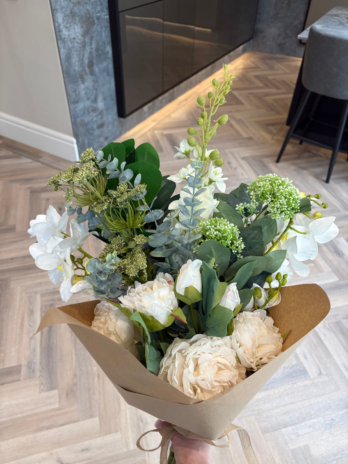 Ivory Peony Bouquet